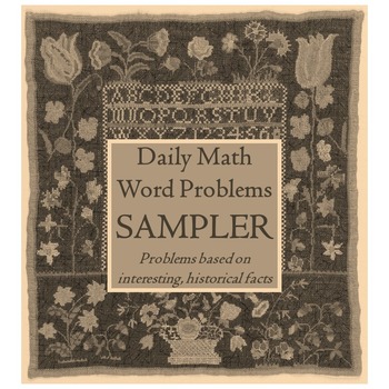 Preview of Daily Math Word Problems Sampler Pack