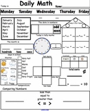 Daily Math Worksheets Common Core Aligned for Smart Math Meeting