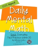 Daily Mental Math build fluency in addition & subtract wit