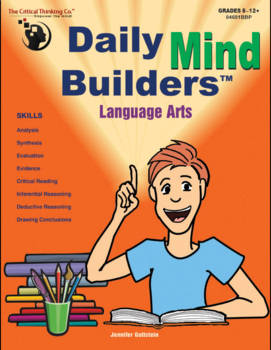 Preview of Daily Mind Builders: Language Arts - Quick, Fun Brain Energizers for Grades 5+
