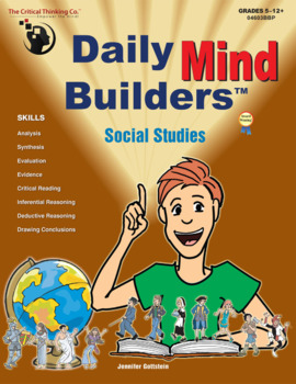 Preview of Daily Mind Builders: Social Studies - Quick, Fun Brain Energizers for Grades 5+