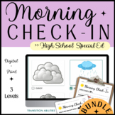 Daily Morning Check In | SPED Morning Meeting Warmup Digit