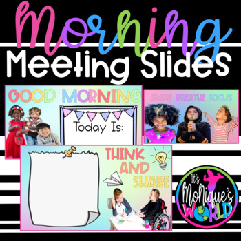Preview of Daily Morning Meeting Slides