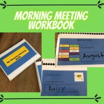 Preview of Daily Morning Meeting Workbook