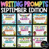 Daily Morning Writing Prompts & Journals for September Dig