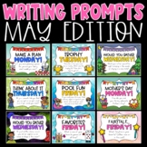 Daily Morning Writing Prompts and Journals for May