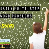 Multi-Step Story Problems for May