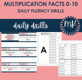 Daily Multiplication Fluency Drills - Multiplication Facts