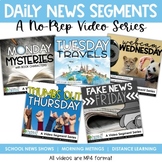 School News Show Segments | Morning Meeting Ideas