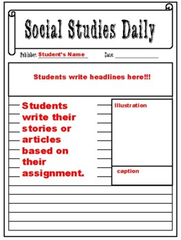 Preview of Daily News Template