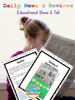 Preview of Daily News and Reviews: Educational Show and Tell