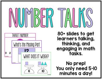 Preview of Daily No Prep Number Talks