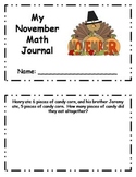 Daily November Math Journal