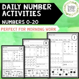 Daily Number Activities