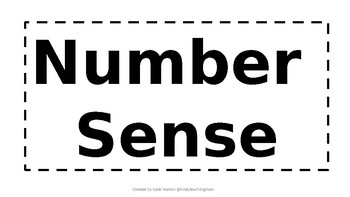 Preview of Daily Number Sense