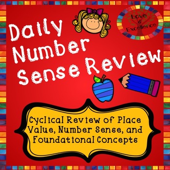 Preview of Daily Number Sense Review