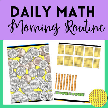 Preview of Daily Number of the Day Resource/ Google Doc and Seesaw 1st-2nd Grade Math