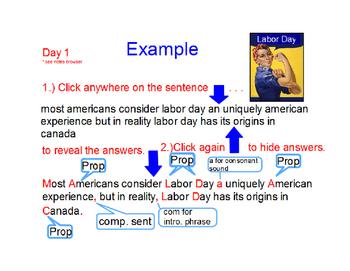 Preview of Daily Oral Language