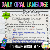 Daily Oral Language (DOL) 4th grade WHOLE YEAR Bundle | Da