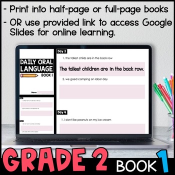 Daily Oral Language (DOL) Book 1: Aligned to the 2nd Grade CCSS | TpT