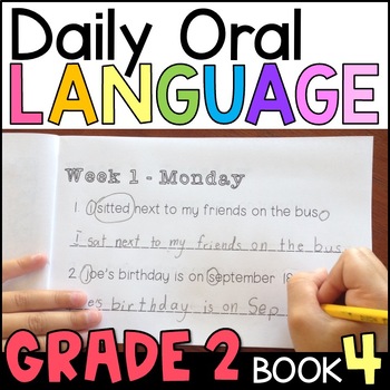 Preview of Daily Oral Language (DOL) Book 4 - 2nd Grade Grammar Practice with GOOGLE Slides