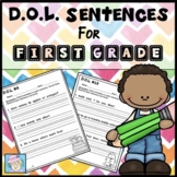 Fix it Up Sentences Daily Oral Language 1st Grade Reading,