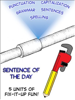 Preview of Daily Oral Language - Tons of DOL Sentences, Grammar Rules, and Tests