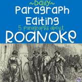 Daily Paragraph Editing Practice - The Lost Colony of Roanoke