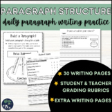 Daily Paragraph Writing Practice No Prep Journal Pages