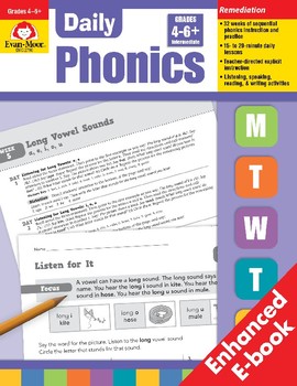 Preview of Daily Phonics, Grades 4-6, Teacher's Edition, E-book