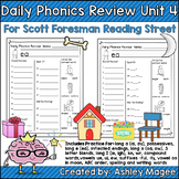 Daily Phonics Review (Correlated to Reading Street for 1st