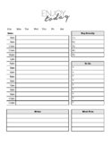 Printable Daily Planner