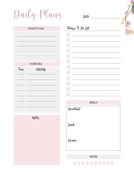 Daily Planner | Weekly Planner | Monthly Planner | To Do List | Planner ...