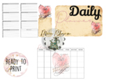 Daily Planner- You are Beautiful addition. Distance Learning