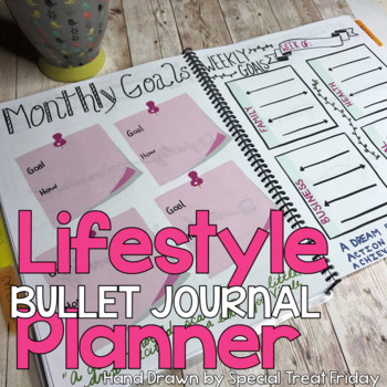 Preview of Daily Planner and Bullet Journal Planner