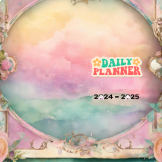 Daily Planner format A4