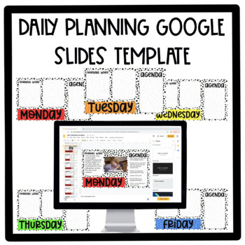 Preview of Daily Planning Google Slides Template