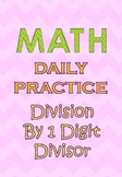 100 Q Daily Practice Division (morning activity,warm up, t