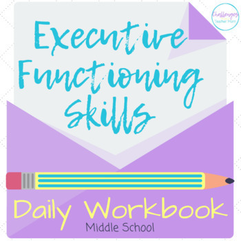 Preview of Executive Functioning Skills Workbook with Daily Practice