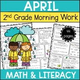 Spring Math and Grammar Review 2nd Grade - Second Grade Sp