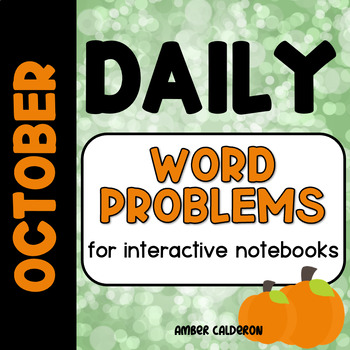 Preview of Daily Problem Solving [October]
