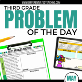 3rd Grade Math Word Problem of the Day | May Math Problem 