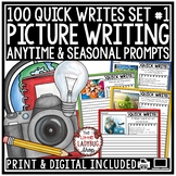 Daily Quick Writes Spring Winter Fall Picture Writing Prompts 3rd 4th Grade