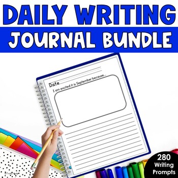 Daily Quick Writes Writing Journal Bundle by First Grade Maestra Trisha ...