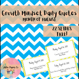 Daily Quotes- 1 Month FREE (GREAT WAY TO BEGIN THE SCHOOL YEAR!)