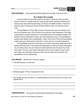 Daily Reading Comprehension, Grade 4, Weeks 16-20 | TpT