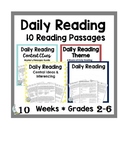 Daily Reading Comprehension Passages and Questions