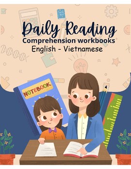 Preview of Daily Reading Comprehension Workbook English-Vietnamese