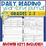 Daily Reading Journal - Grades 2 - 3
