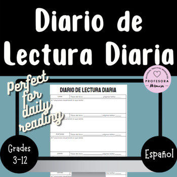 DIARIO DE LECTURA by SpanishWish